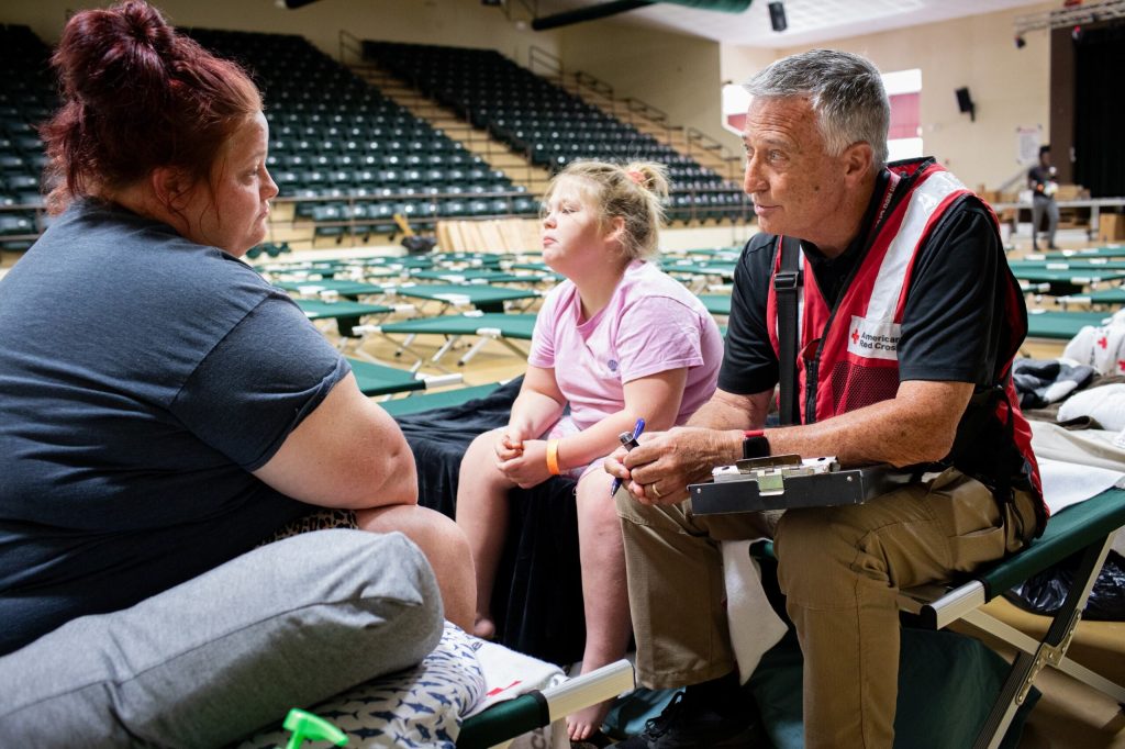 Red Cross volunteer reflects on disaster relief during unprecedented